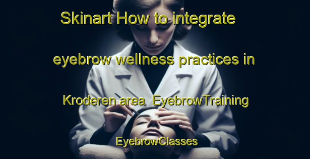 Skinart How to integrate eyebrow wellness practices in Kroderen area | EyebrowTraining | EyebrowClasses | SkinartTraining-Norway
