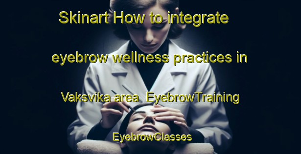 Skinart How to integrate eyebrow wellness practices in Vaksvika area | EyebrowTraining | EyebrowClasses | SkinartTraining-Norway