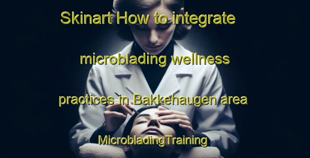 Skinart How to integrate microblading wellness practices in Bakkehaugen area | #MicrobladingTraining #MicrobladingClasses #SkinartTraining-Norway