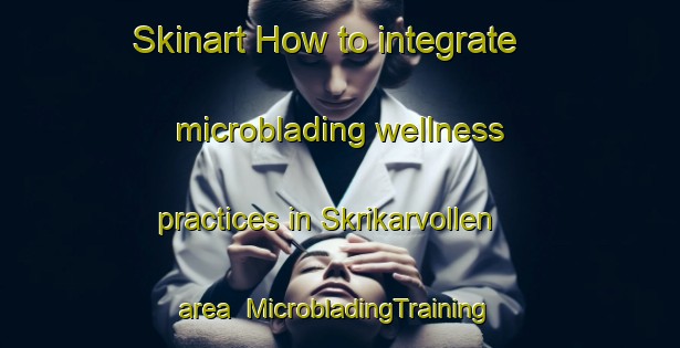 Skinart How to integrate microblading wellness practices in Skrikarvollen area | #MicrobladingTraining #MicrobladingClasses #SkinartTraining-Norway