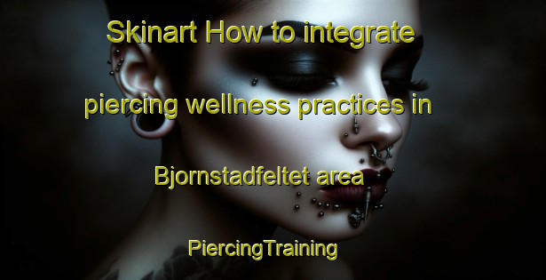Skinart How to integrate piercing wellness practices in Bjornstadfeltet area | PiercingTraining | PiercingClasses | SkinartTraining-Norway