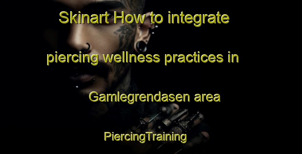 Skinart How to integrate piercing wellness practices in Gamlegrendasen area | PiercingTraining | PiercingClasses | SkinartTraining-Norway