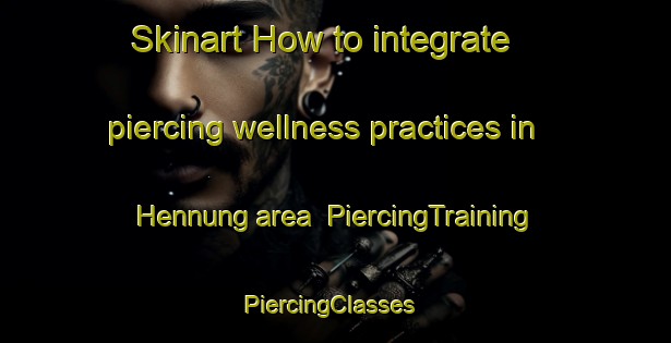 Skinart How to integrate piercing wellness practices in Hennung area | PiercingTraining | PiercingClasses | SkinartTraining-Norway