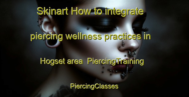 Skinart How to integrate piercing wellness practices in Hogset area | #PiercingTraining #PiercingClasses #SkinartTraining-Norway