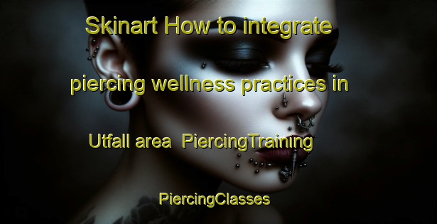 Skinart How to integrate piercing wellness practices in Utfall area | PiercingTraining | PiercingClasses | SkinartTraining-Norway