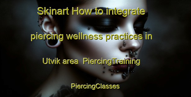 Skinart How to integrate piercing wellness practices in Utvik area | #PiercingTraining #PiercingClasses #SkinartTraining-Norway