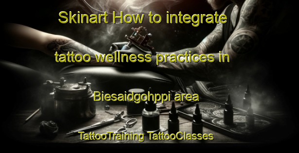 Skinart How to integrate tattoo wellness practices in Biesaidgohppi area | #TattooTraining #TattooClasses #SkinartTraining-Norway