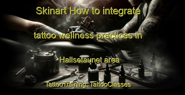 Skinart How to integrate tattoo wellness practices in Hallsetaunet area | TattooTraining | TattooClasses | SkinartTraining-Norway