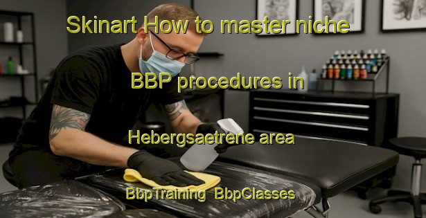 Skinart How to master niche BBP procedures in Hebergsaetrene area | BbpTraining | BbpClasses | SkinartTraining-Norway