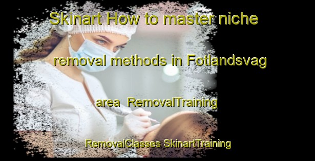 Skinart How to master niche removal methods in Fotlandsvag area | #RemovalTraining #RemovalClasses #SkinartTraining-Norway