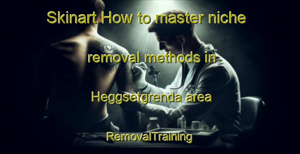 Skinart How to master niche removal methods in Heggsetgrenda area | RemovalTraining | RemovalClasses | SkinartTraining-Norway