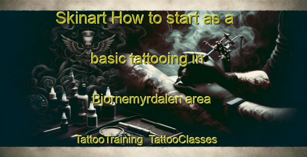Skinart How to start as a basic tattooing in Bjornemyrdalen area | TattooTraining | TattooClasses | SkinartTraining-Norway