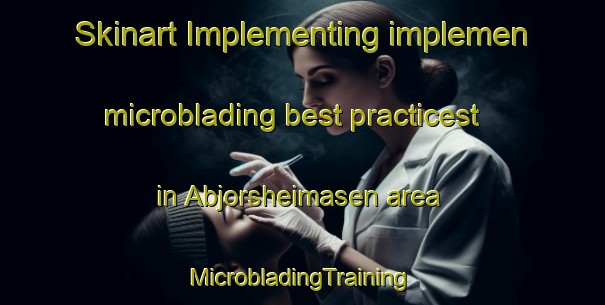 Skinart Implementing implemen microblading best practicest in Abjorsheimasen area | #MicrobladingTraining #MicrobladingClasses #SkinartTraining-Norway