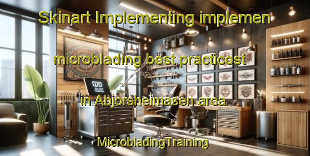 Skinart Implementing implemen microblading best practicest in Abjorsheimasen area | #MicrobladingTraining #MicrobladingClasses #SkinartTraining-Norway