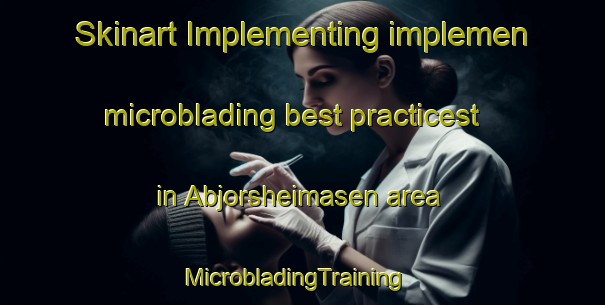 Skinart Implementing implemen microblading best practicest in Abjorsheimasen area | MicrobladingTraining | MicrobladingClasses | SkinartTraining-Norway