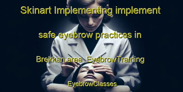 Skinart Implementing implement safe eyebrow practices in Brekkan area | EyebrowTraining | EyebrowClasses | SkinartTraining-Norway
