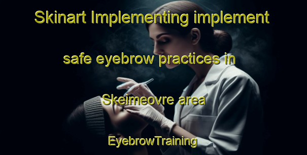 Skinart Implementing implement safe eyebrow practices in Skeimeovre area | EyebrowTraining | EyebrowClasses | SkinartTraining-Norway