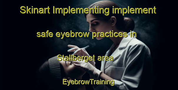 Skinart Implementing implement safe eyebrow practices in Stallberget area | EyebrowTraining | EyebrowClasses | SkinartTraining-Norway