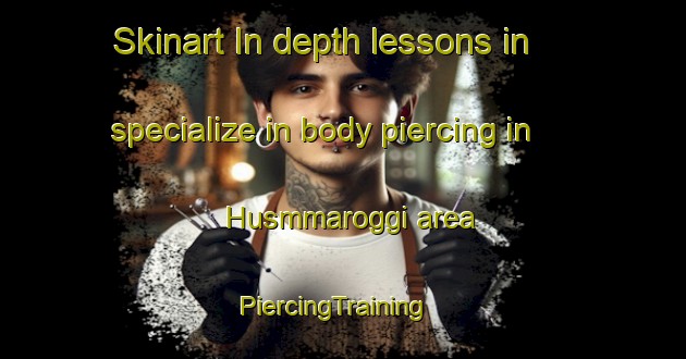 Skinart In-depth lessons in specialize in body piercing in Husmmaroggi area | PiercingTraining | PiercingClasses | SkinartTraining-Norway