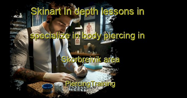 Skinart In-depth lessons in specialize in body piercing in Skorbreivik area | PiercingTraining | PiercingClasses | SkinartTraining-Norway