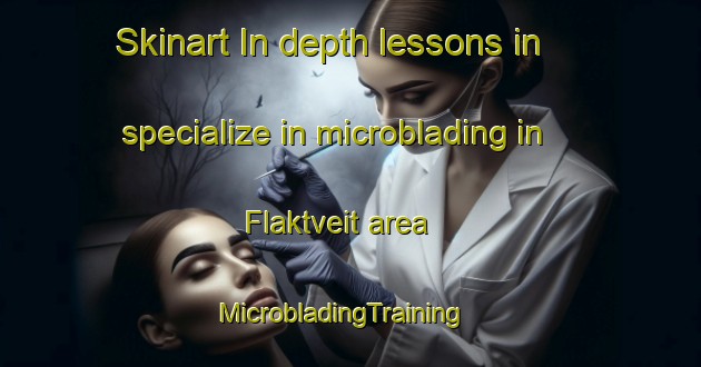 Skinart In-depth lessons in specialize in microblading in Flaktveit area | MicrobladingTraining | MicrobladingClasses | SkinartTraining-Norway