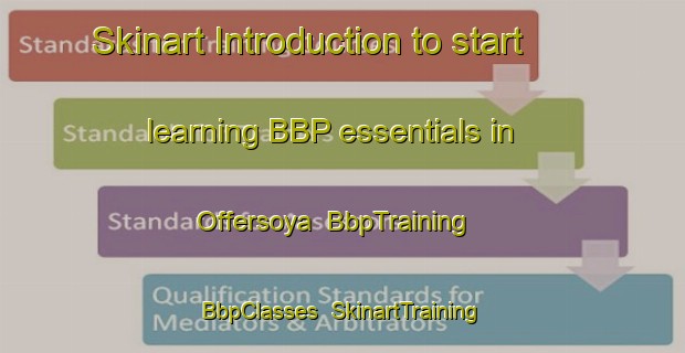 Skinart Introduction to start learning BBP essentials in Offersoya | BbpTraining | BbpClasses | SkinartTraining-Norway