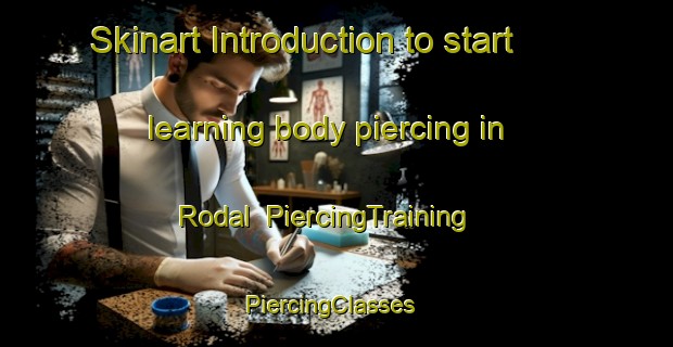 Skinart Introduction to start learning body piercing in Rodal | PiercingTraining | PiercingClasses | SkinartTraining-Norway