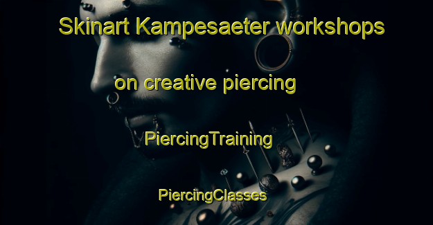 Skinart Kampesaeter workshops on creative piercing | PiercingTraining | PiercingClasses | SkinartTraining-Norway