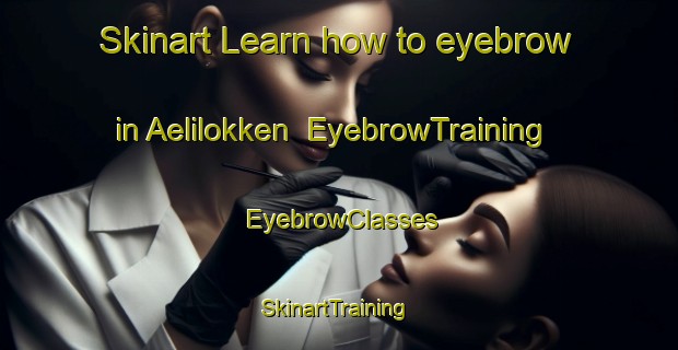 Skinart Learn how to eyebrow in Aelilokken | EyebrowTraining | EyebrowClasses | SkinartTraining-Norway