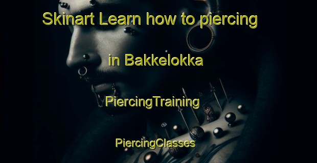 Skinart Learn how to piercing in Bakkelokka | PiercingTraining | PiercingClasses | SkinartTraining-Norway
