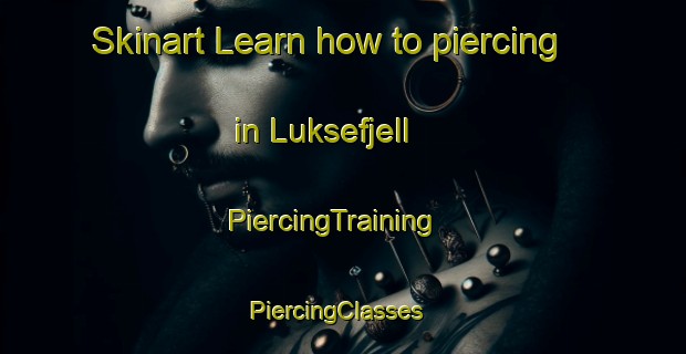 Skinart Learn how to piercing in Luksefjell | PiercingTraining | PiercingClasses | SkinartTraining-Norway