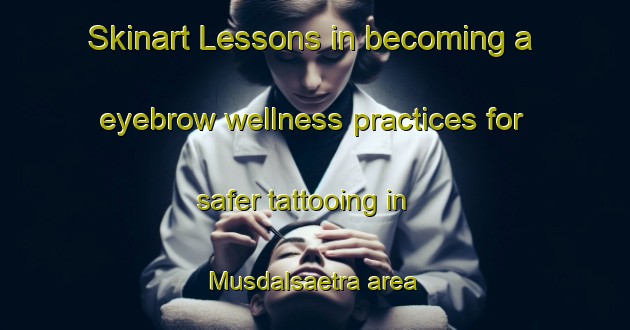 Skinart Lessons in becoming a eyebrow wellness practices for safer tattooing in Musdalsaetra area | EyebrowTraining | EyebrowClasses | SkinartTraining-Norway
