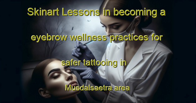 Skinart Lessons in becoming a eyebrow wellness practices for safer tattooing in Musdalsaetra area | EyebrowTraining | EyebrowClasses | SkinartTraining-Norway
