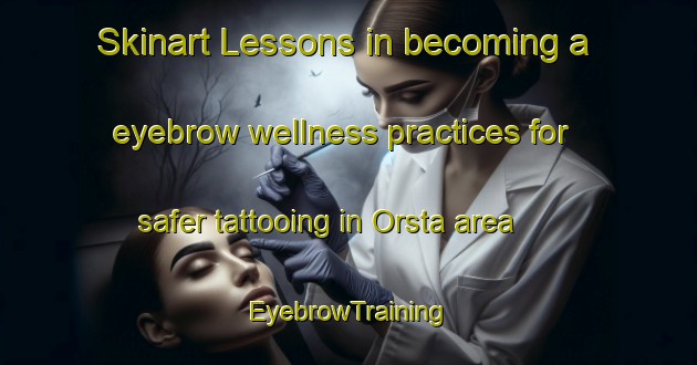 Skinart Lessons in becoming a eyebrow wellness practices for safer tattooing in Orsta area | EyebrowTraining | EyebrowClasses | SkinartTraining-Norway