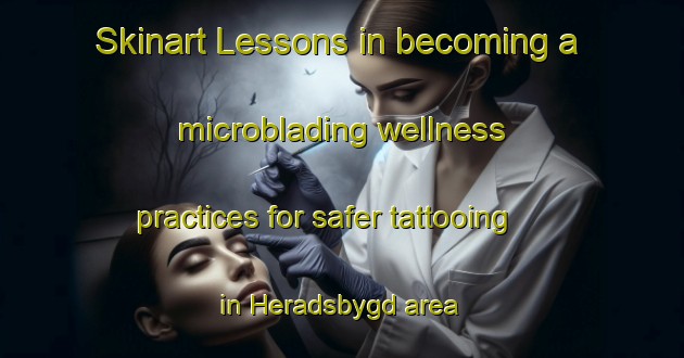 Skinart Lessons in becoming a microblading wellness practices for safer tattooing in Heradsbygd area | MicrobladingTraining | MicrobladingClasses | SkinartTraining-Norway