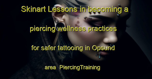 Skinart Lessons in becoming a piercing wellness practices for safer tattooing in Opsund area | PiercingTraining | PiercingClasses | SkinartTraining-Norway