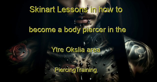 Skinart Lessons in how to become a body piercer in the Ytre Okslia area | PiercingTraining | PiercingClasses | SkinartTraining-Norway