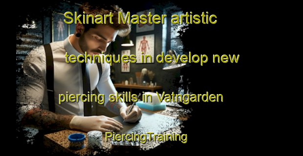 Skinart Master artistic techniques in develop new piercing skills in Vatngarden | PiercingTraining | PiercingClasses | SkinartTraining-Norway