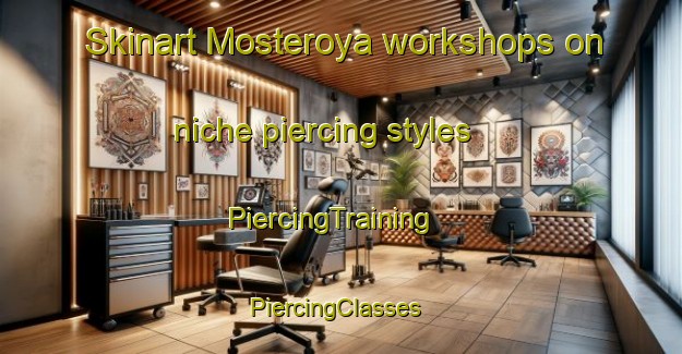 Skinart Mosteroya workshops on niche piercing styles | PiercingTraining | PiercingClasses | SkinartTraining-Norway