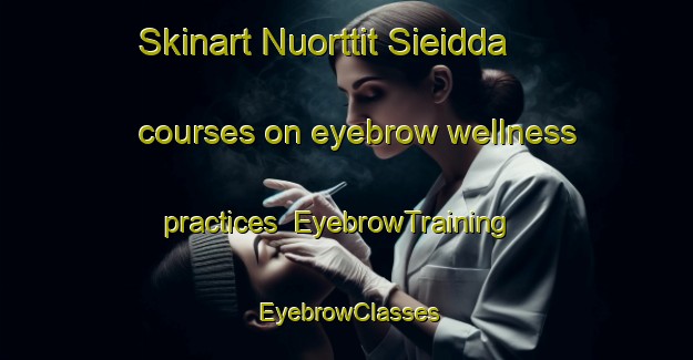 Skinart Nuorttit Sieidda courses on eyebrow wellness practices | EyebrowTraining | EyebrowClasses | SkinartTraining-Norway