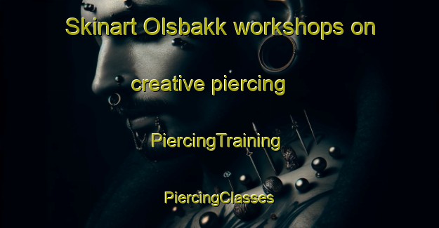 Skinart Olsbakk workshops on creative piercing | #PiercingTraining #PiercingClasses #SkinartTraining-Norway