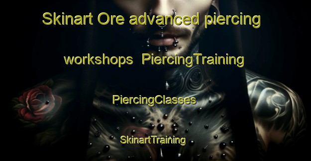 Skinart Ore advanced piercing workshops | #PiercingTraining #PiercingClasses #SkinartTraining-Norway