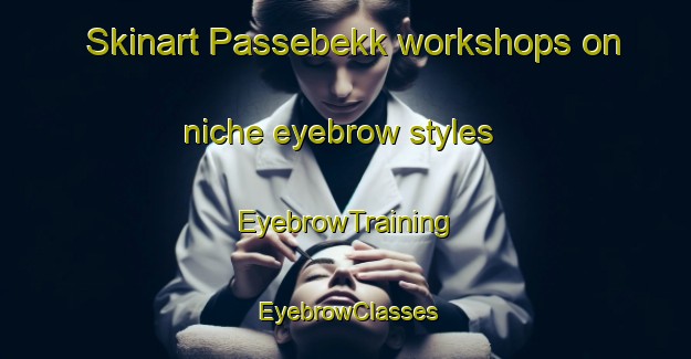 Skinart Passebekk workshops on niche eyebrow styles | EyebrowTraining | EyebrowClasses | SkinartTraining-Norway