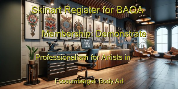 Skinart Register for BAQA Membership: Demonstrate Professionalism for Artists in Fossumberget | Body Art Qualification Authority | BAQA-Norway