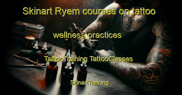 Skinart Ryem courses on tattoo wellness practices | #TattooTraining #TattooClasses #SkinartTraining-Norway