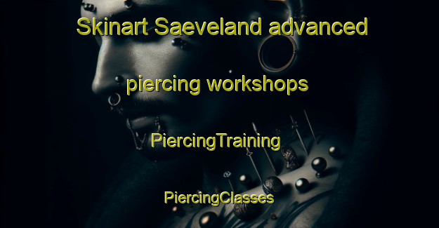 Skinart Saeveland advanced piercing workshops | #PiercingTraining #PiercingClasses #SkinartTraining-Norway