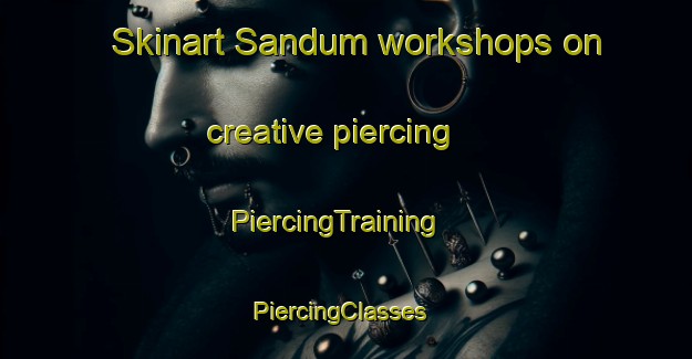 Skinart Sandum workshops on creative piercing | PiercingTraining | PiercingClasses | SkinartTraining-Norway