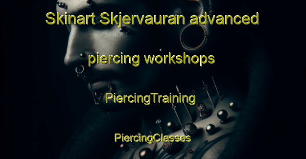 Skinart Skjervauran advanced piercing workshops | #PiercingTraining #PiercingClasses #SkinartTraining-Norway