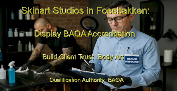 Skinart Studios in Fossbakken: Display BAQA Accreditation - Build Client Trust | Body Art Qualification Authority | BAQA-Norway