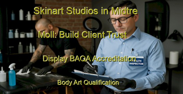 Skinart Studios in Midtre Moll: Build Client Trust - Display BAQA Accreditation | Body Art Qualification Authority | BAQA-Norway